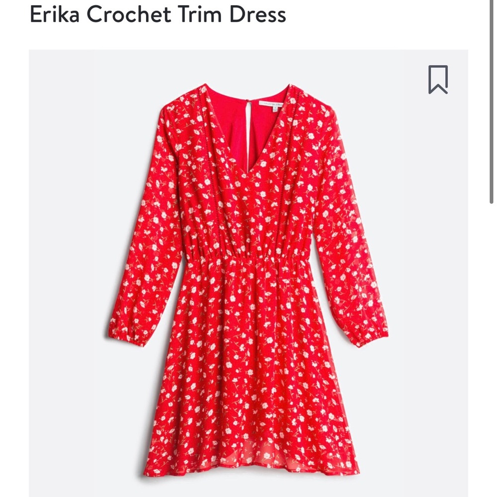 Stitch Fix Erica Crochet Trim Dress